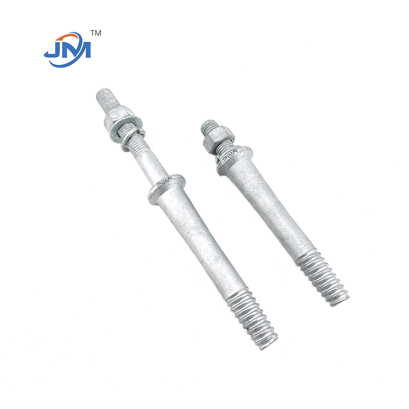 Galvanized cross-arm pin insulator spindle manufacturer supply