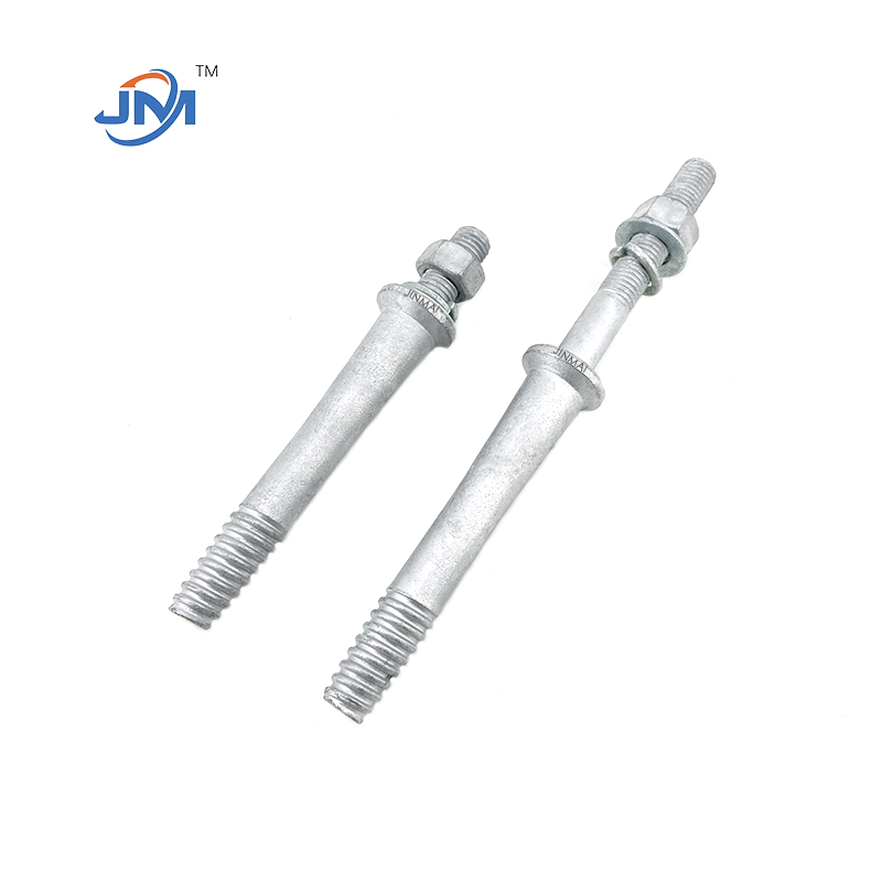 Galvanized cross-arm pin insulator spindle manufacturer supply