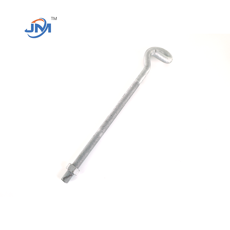 Galvanized pigtail eye hook bolt manufacturer supply