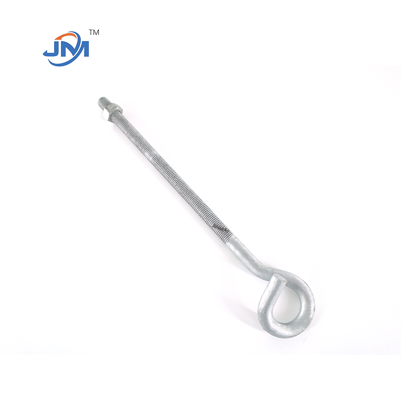 Galvanized pigtail eye hook bolt manufacturer supply