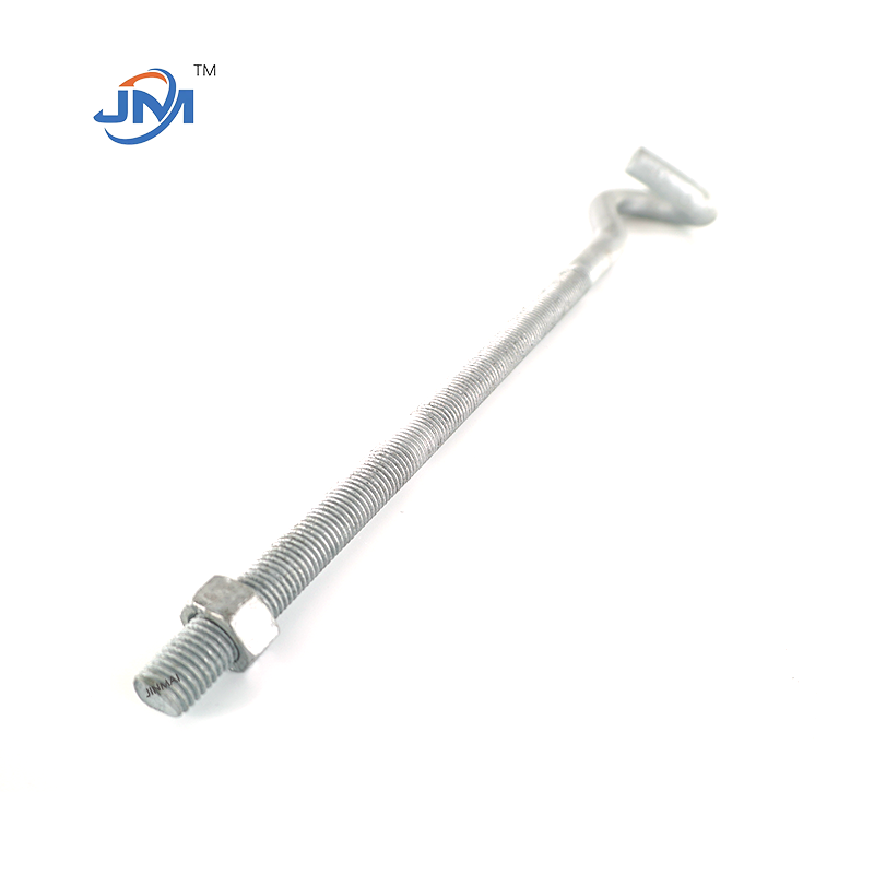 Galvanized pigtail eye hook bolt manufacturer supply